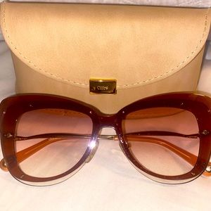 Authentic Chloe Pink Tint Sunglasses